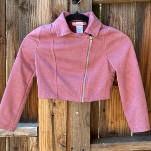 Pink Jacket with Zipper